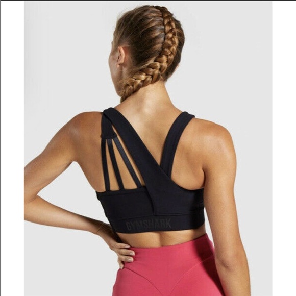 Gymshark Other - GYMSHARK Black Captivate Sports Bra Large